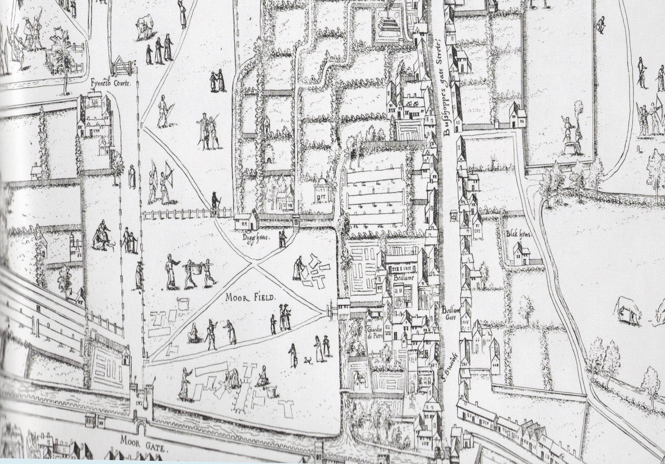 Martin Van Valkenborg London Map 1556
